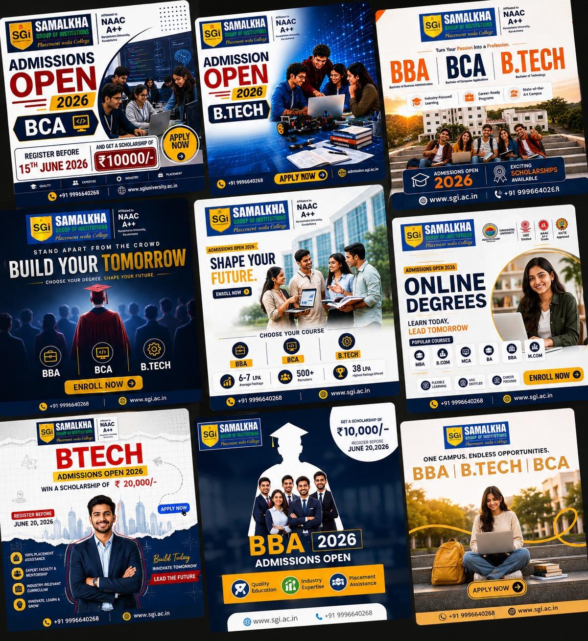 Samalkha Group of Institutes campaign